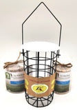 Cylinder and Suet Log  Feeder