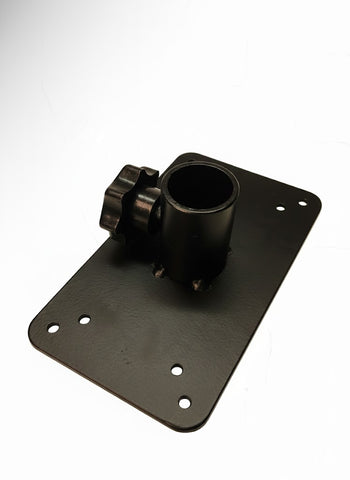 Flange Plate for 1" Pole with hole