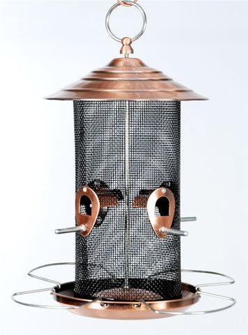 Copper Mesh Mixed Seed Feeder